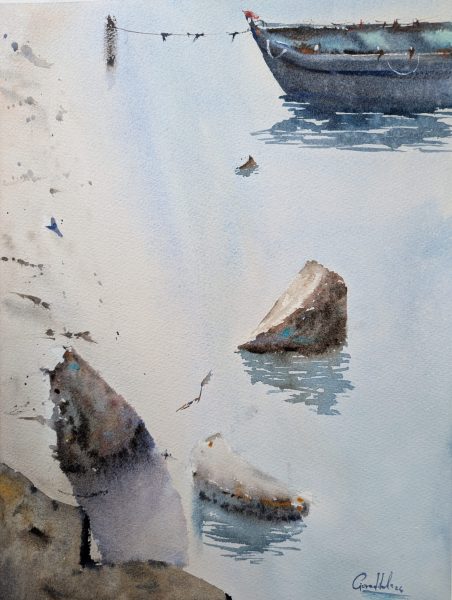 Acquarello - Scogli