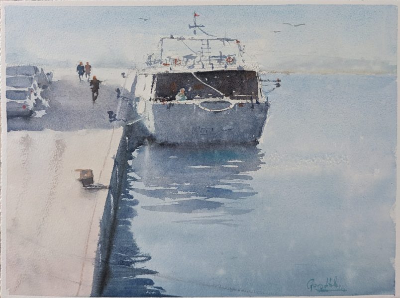 Acquerello - Salpare